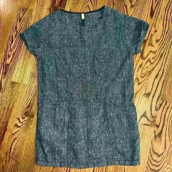 Free People Endless Shore Linen Pocket Mini Dress Size S Small - Picture 2 of 7